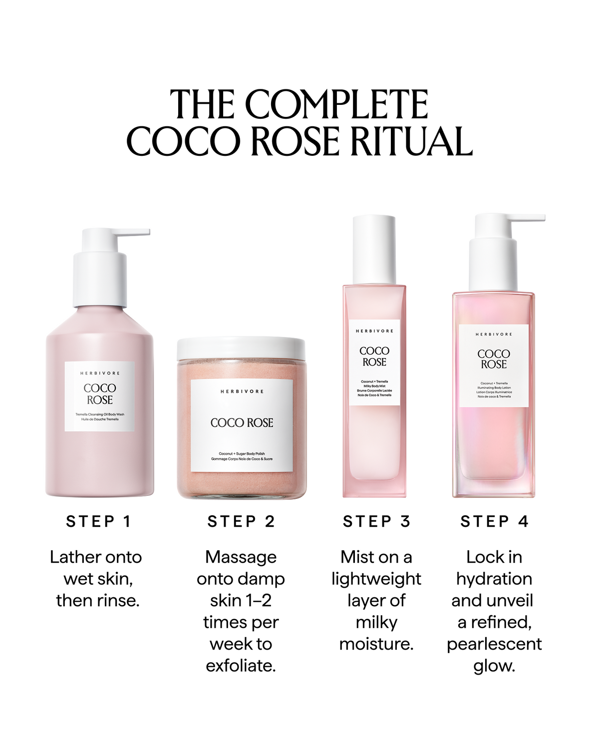 COCO ROSE EVERYTHING SHOWER SET
